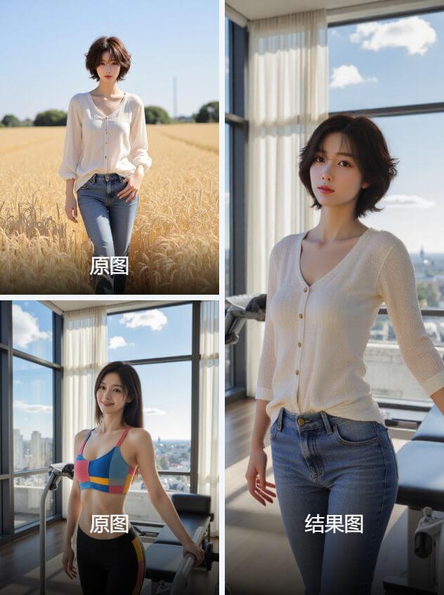 万能换背景工作流 V4 更新,产品人像通用,改变光效保留细节
