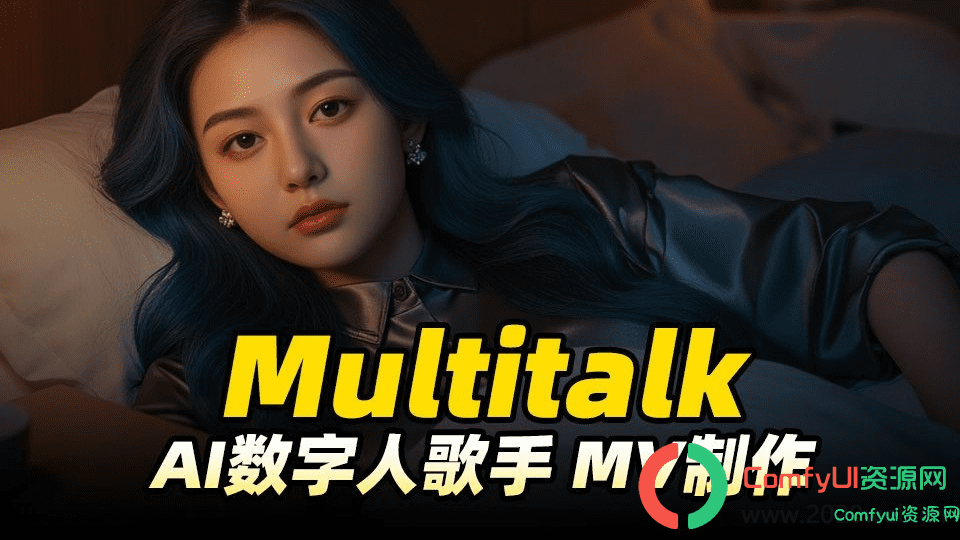 Comfyui数字人开源项目:MultiTalk图片+音频多人对话视频生成!