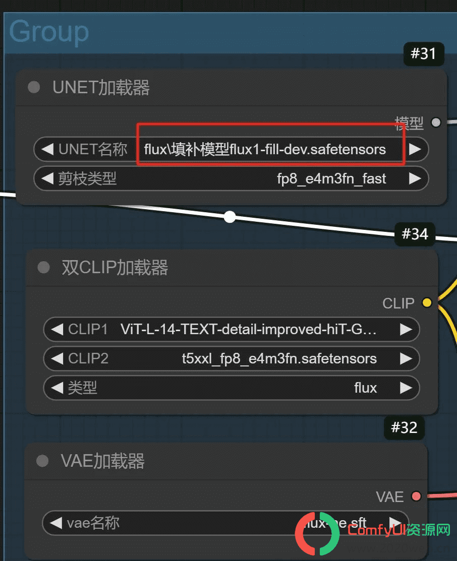 五、Flux最强的fill扩图修复工作流,完美出图|量化版8G显存可玩