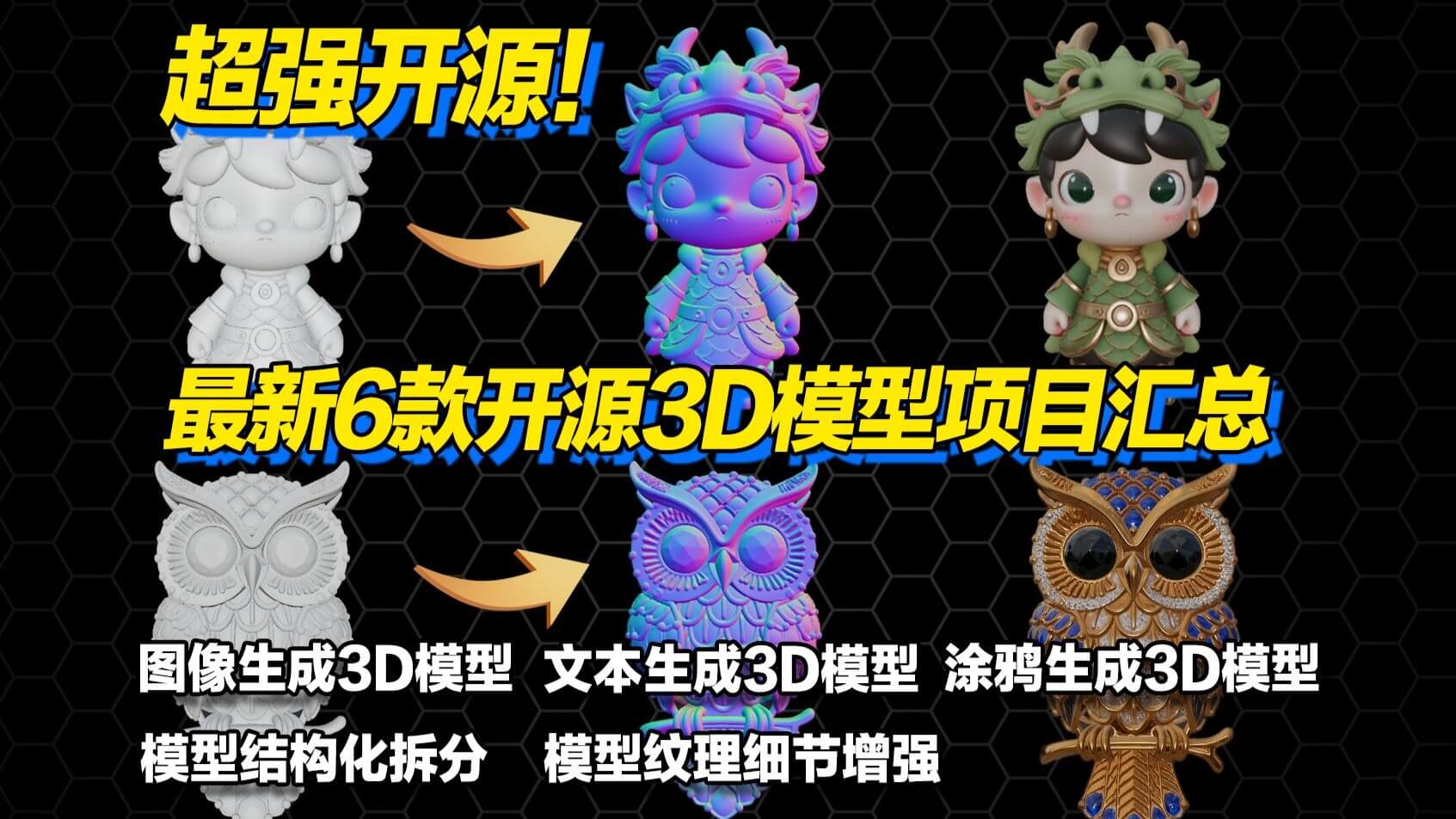 腾讯混元 3D 2.1 发布:首个全链路开源工业级 3D 生成大模型