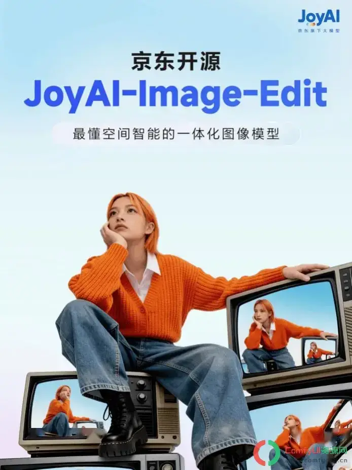 京东开源图像模型JoyAI-Image-Edit，空间编辑与理解能力达到世界一流水平