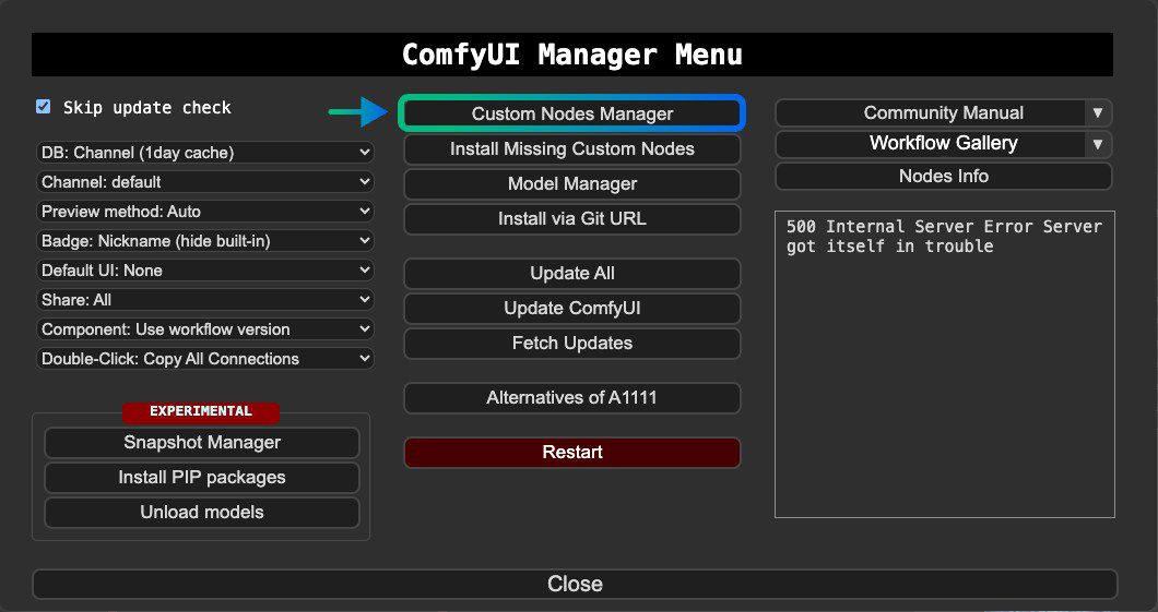 ComfyUI 自定义节点(插件)安装及更新教程