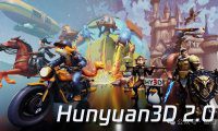 ComfyUI腾讯混元3D生成大模型2.0全面开源 Hunyuan3D-2 教程