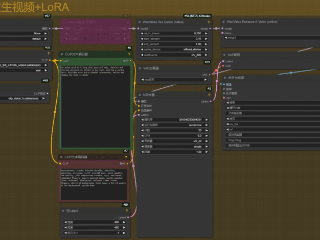 Flux+Wan2.1文生视频+图生视频工作流