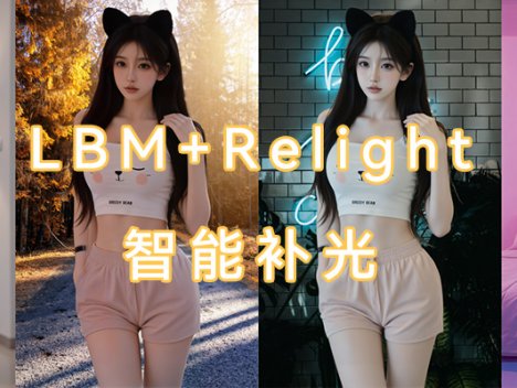 全新打光技术:LBM+Relight智能补光,轻松解决光影一致性和产品一致性不变形