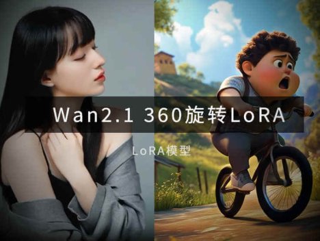 【Comfyui】Wan 2.1 图片转360°视频-360度产品动画旋转展示