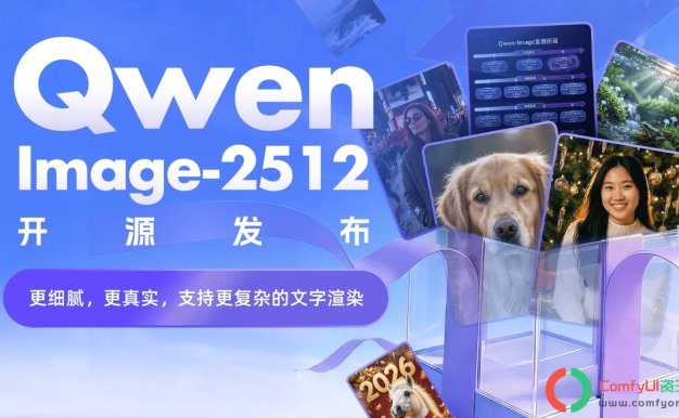 阿里通义重磅更新Qwen-Image-2512:AI图像生成技术突破,真实感飞跃!