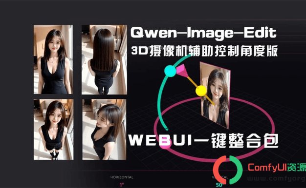 qwenEdit2511多视角控制Lora:Qwen-Image-Edit-2511-Multiple-Angles多角度AI图像生成工作流