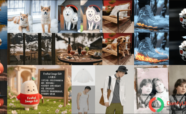 全新图像编辑模型 FireRed-Image-Edit 1.1功能 比 Qwen Image Edit 更好