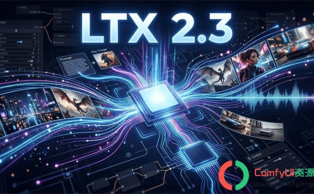 LTX2.3重磅发布:音视频同步高清工作流,数字人、图生视频、文生视频