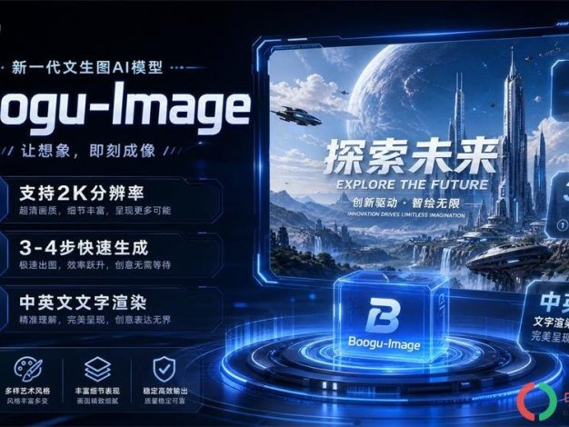 3步出图!最新图片编辑模型BooGu:Boogu-Image-0.1生图模型硬刚Qwen