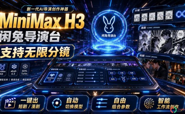 Minimax H3导演台插件震撼发布:ComfyUI_MiniMaxH3_Director(全能玩法大集结:文生视频、图生视频、首尾帧控制、多参考图生成等)