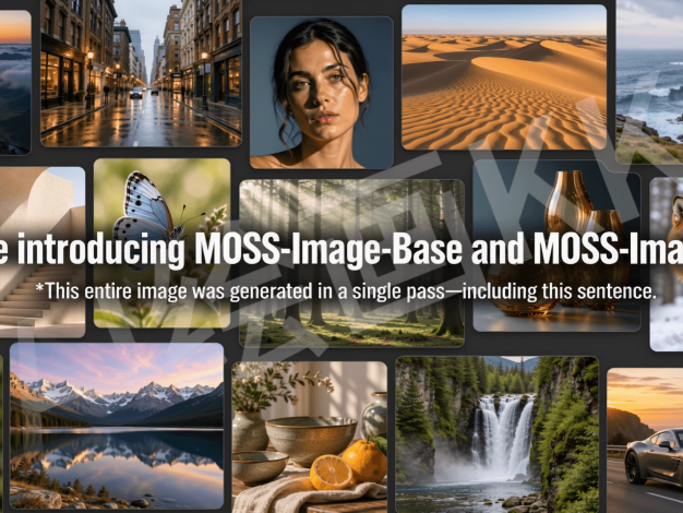 开源生图又来黑马：MOSS-Image模型支持中文，超越Flux3 Image Klein